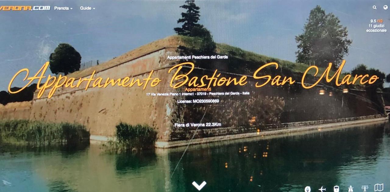 Appartamento Bastione San Marco Peschiera del Garda Kültér fotó