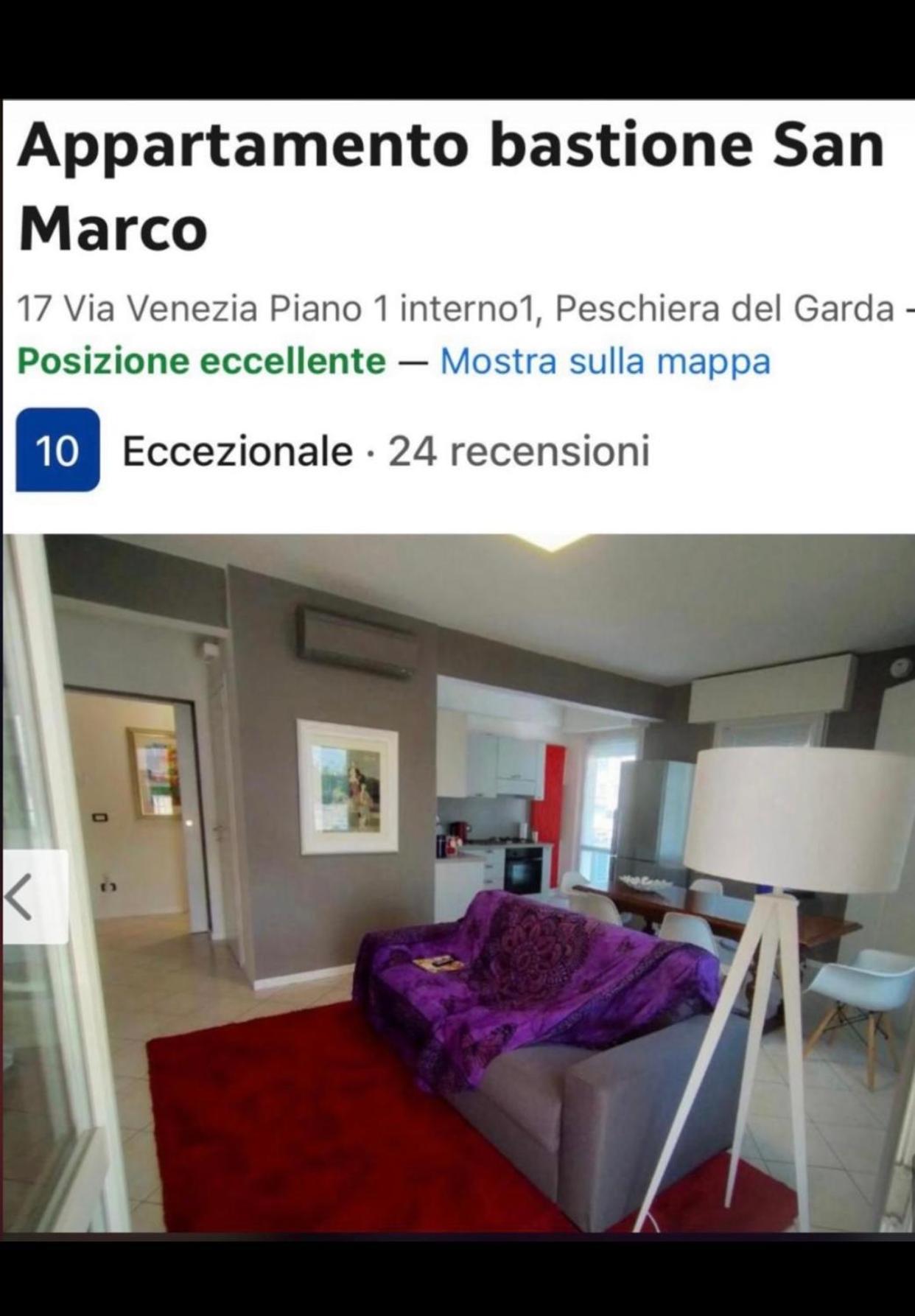 Appartamento Bastione San Marco Peschiera del Garda Kültér fotó