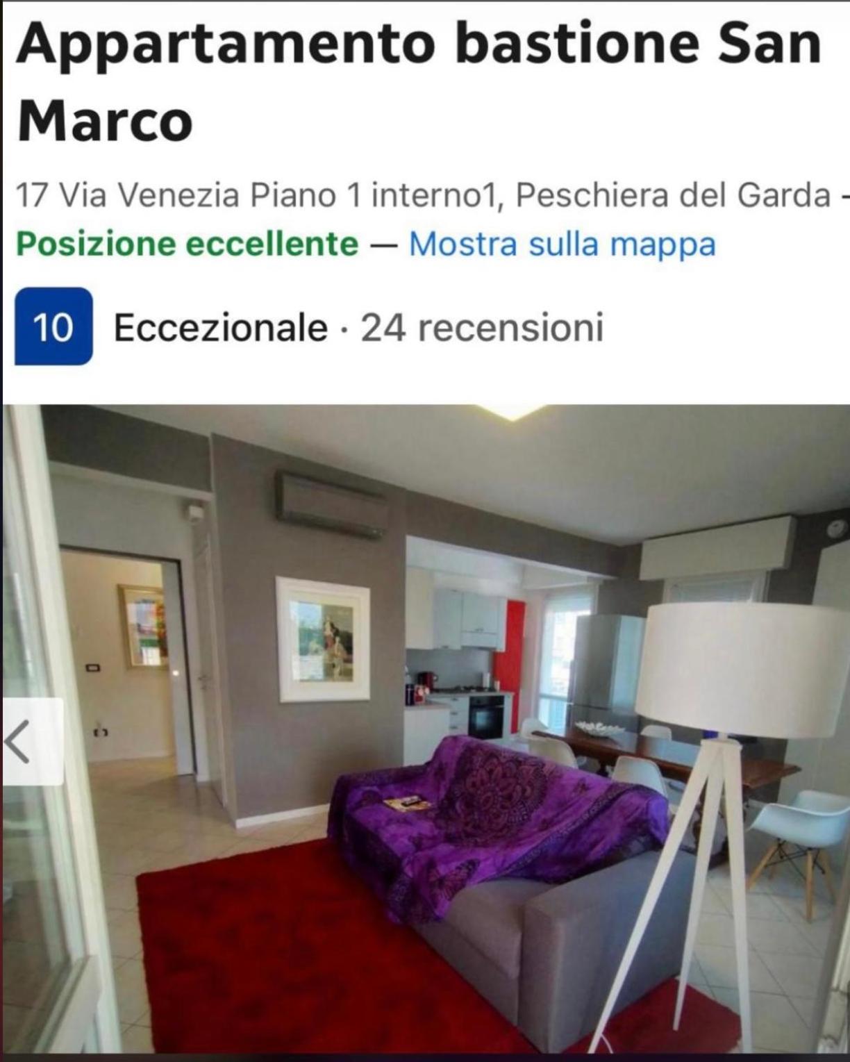 Appartamento Bastione San Marco Peschiera del Garda Kültér fotó
